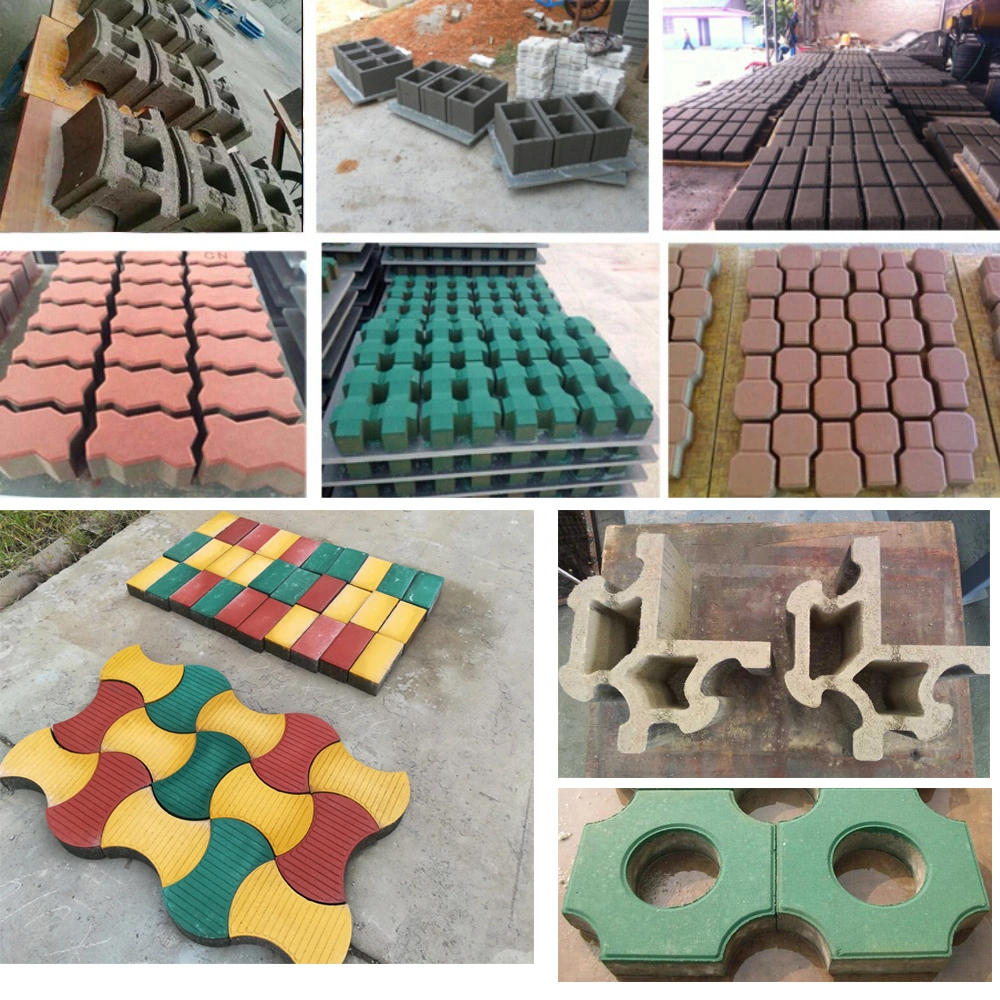 Qt5-15 Equipment for Production Concrete Cement for Building Material Blocks Bricks Making Machine