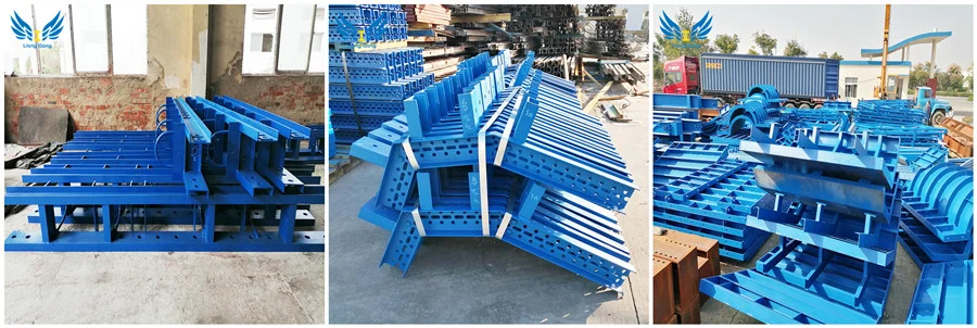 Lianggong Precast Traffic Barrier Formwork, Cast in-Situ Road Barrier Formwork, Retaining Wall Formwork