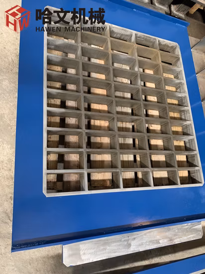 ブロック製造機用連動敷石型